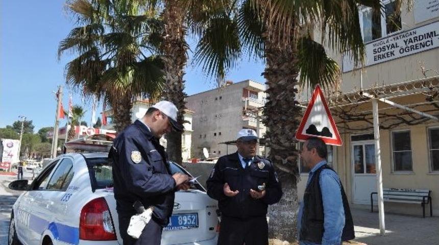 Yatağan&rsquo;da Emniyet Kemeri Uygulaması