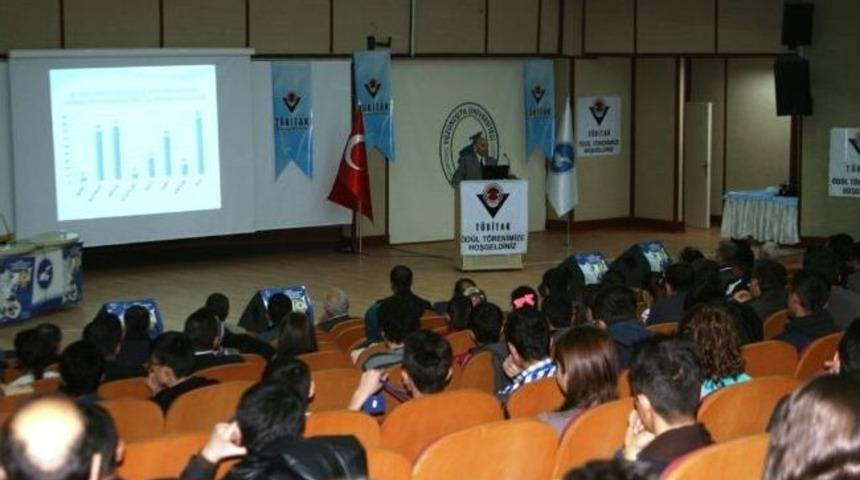 T&uuml;bitak Projeleri &Ouml;d&uuml;l T&ouml;reni Tapıldı