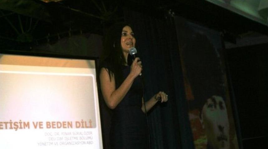 Sel&ccedil;uk&rsquo;ta İletişim Ve Beden Dili Konulu Konferans Verildi