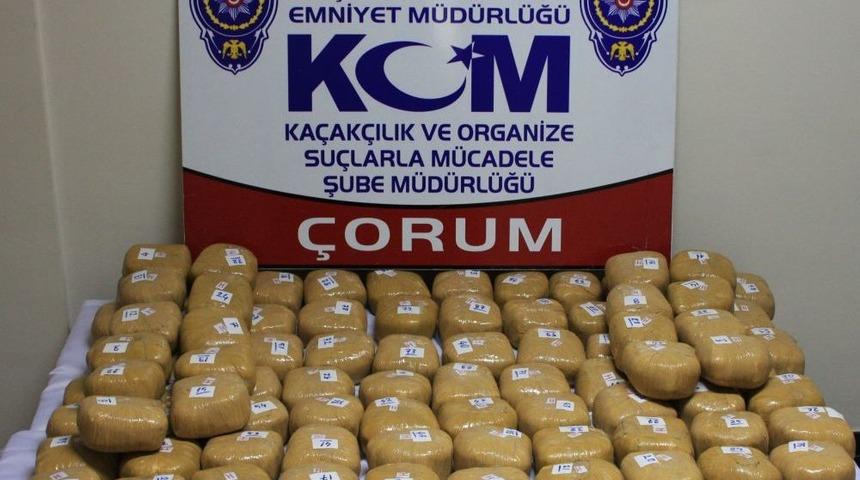 Avrupa'ya Sevk Edilmek Istenen 88 Kilo Toz Esrar Polise Takıldı