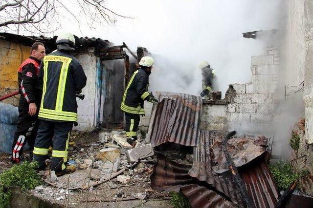 Samsun’da Yangın Paniği