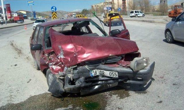 Çankırı'da Trafik Kazası: 4 Yaralı