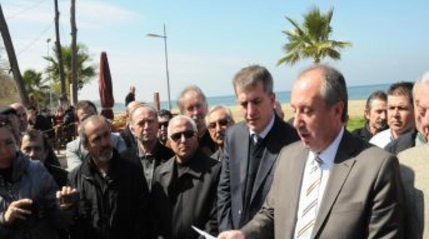 Muharrem İnce, Cuma &Ccedil;ıkışında G&ouml;rmez'e Y&uuml;klendi