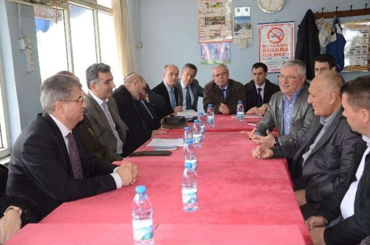 &Ccedil;orlu Kaymakamı Hulusi Doğan`dan K&ouml;y Ziyaretleri