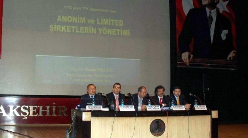 Akşehir&rsquo;de Ticari Hayatta Yeni Bir D&ouml;nem Paneli