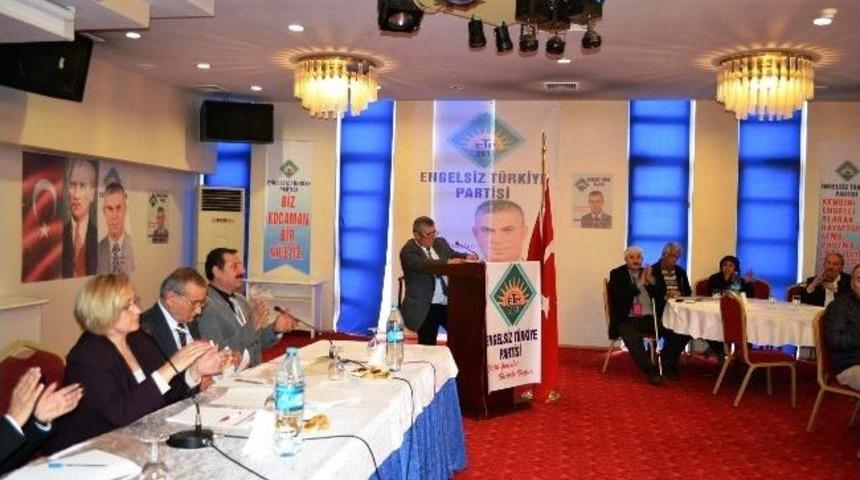 Engelsiz T&uuml;rkiye Partisi'nde Genel Başkan Parmaksız G&uuml;ven Tazeledi