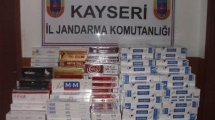 Jandarma&rsquo;dan Ka&ccedil;ak Sigara Operasyonu