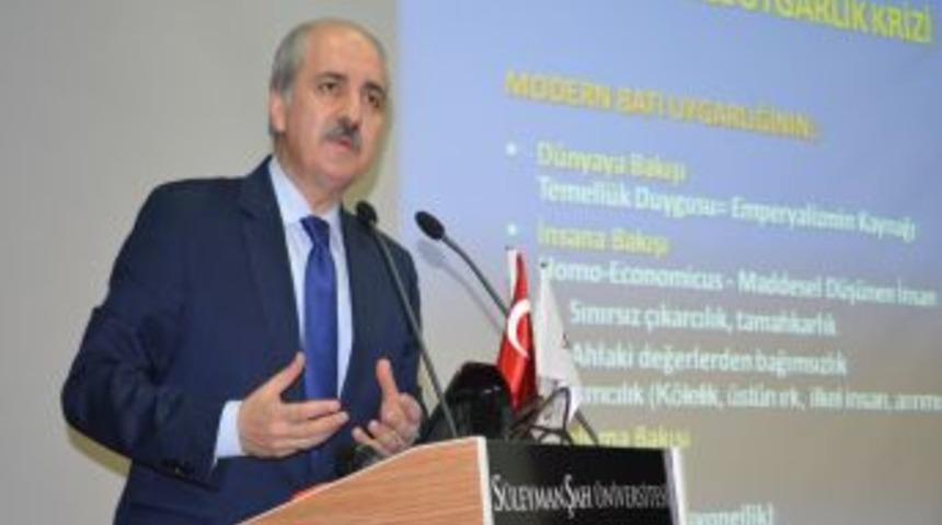 Numan Kurtulmuş: D&uuml;nyada Yaşanan Kriz Bir Uygarlık Krizidir