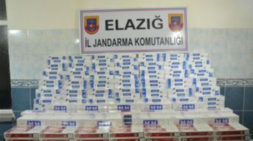 Elazığ 5430 Paket Sigara Yakalandı