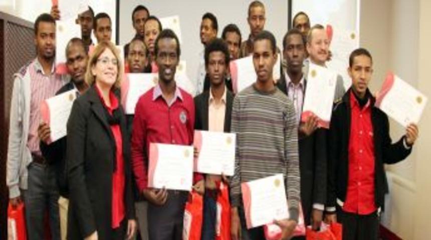 Somalili Öğrenciler Ilk Yardım Eğitimi Aldı