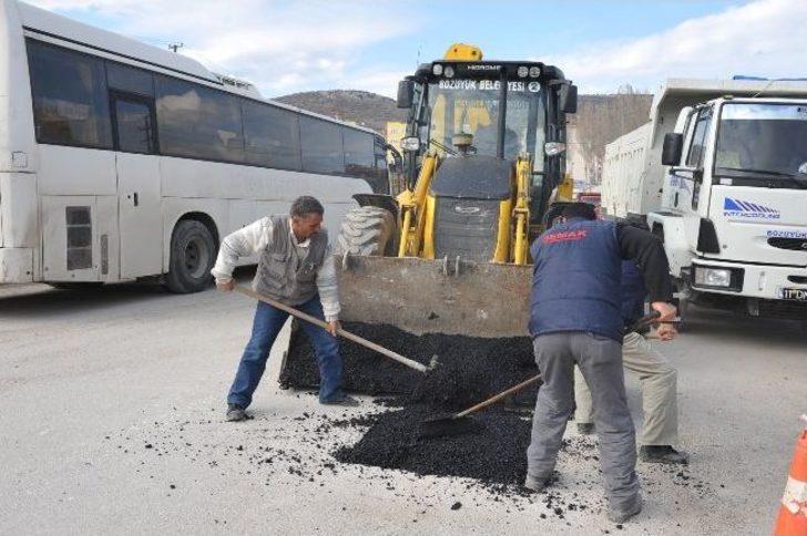 Bozüyük’te Sezonun İlk Asfaltı Üretildi G4