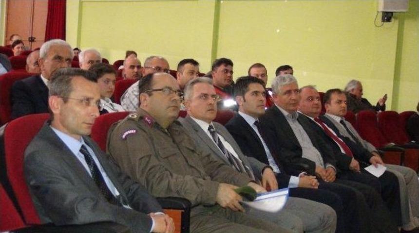 Manavgat'ta "madde Bağımlılığı İle M&uuml;cadele Eğitimi Toplantısı" Yapıldı
