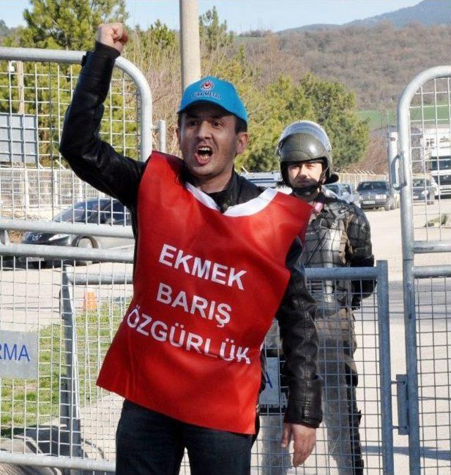 Bolu&rsquo;da 250 Sendika İş&ccedil;isi Eylem Yaptı 1