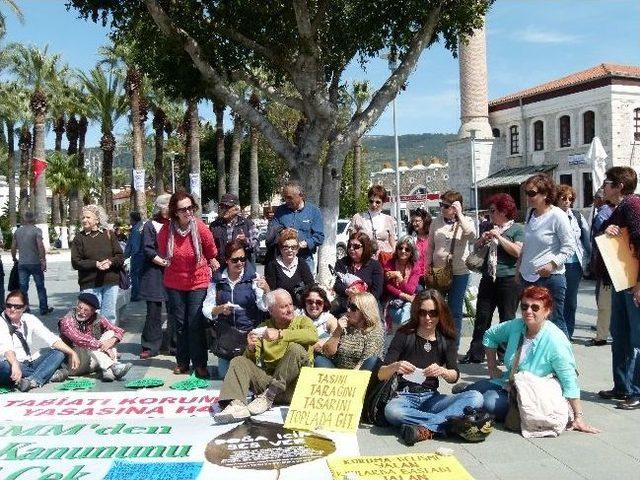 Bodrum'da Doğa Eylemi 3. Haftasına Girdi