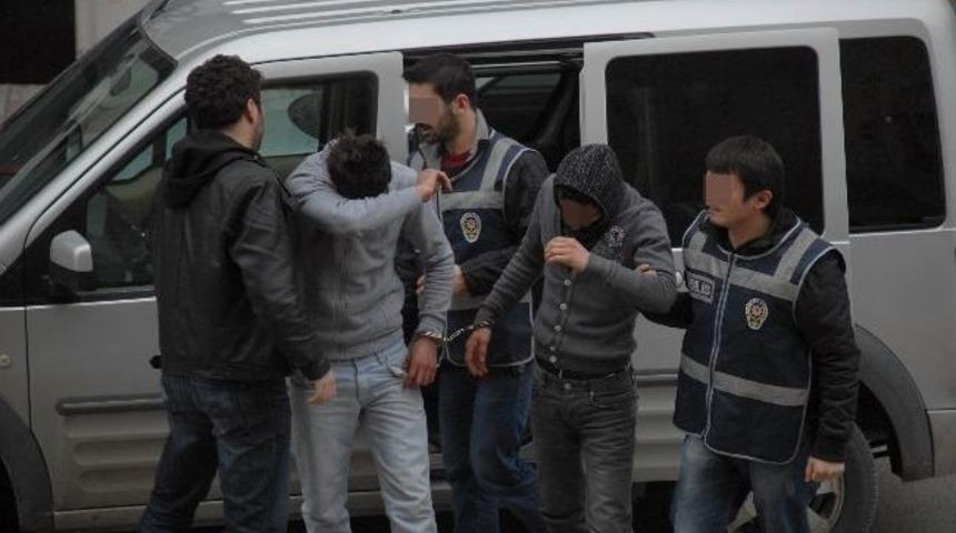 Uyuşturucu Hap İle Yakalanan 6 Kişi Adliyeye Sevk Edildi