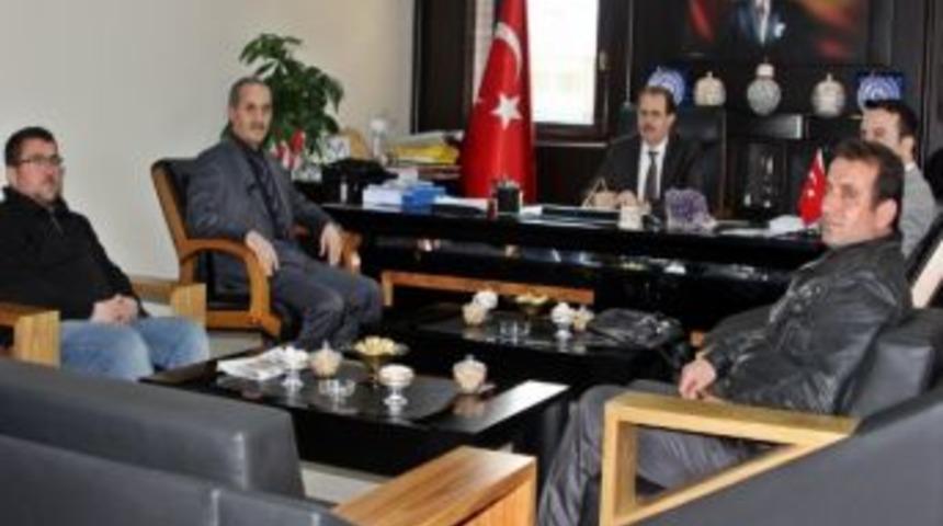 Bayburt Gen&ccedil; İş Adamları Derneğinden Rekt&ouml;r Coşkun&rsquo;a Ziyaret