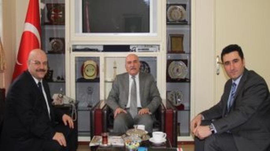 Kudaka Genel Sekreteri Ve Kamu Hastaneleri Başkanından Vali İpek'e Ziyaret
