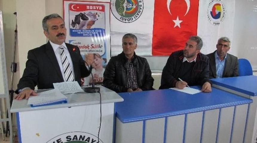 Bing&ouml;l&rsquo;de Damızlık Sığır Yetiştiricileri Birliği Genel Kurulu Toplandı