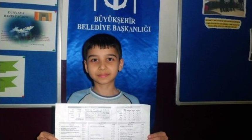 Bilgievi &Ouml;ğrencisinden Tam Puan
