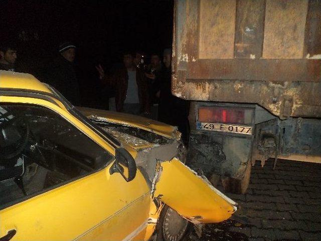 Varto da Trafik Kazası; 2 Yaralı 1