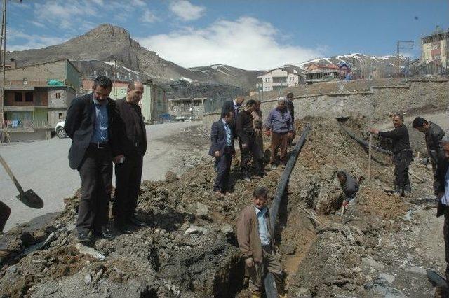 Hakkari Su Şebekeleri Yenileniyor