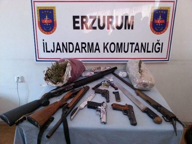 Erzurum da Uyuşturucu Operasyonu 1
