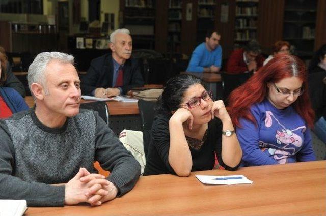 Feridun Anda&ccedil; Kitap Dostlarıyla Buluştu 1