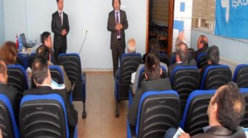 İş-Kur Kars'ta Iş Sağlığı Ve G&uuml;venliği Hakkında Kurumları Bilgilendirdi