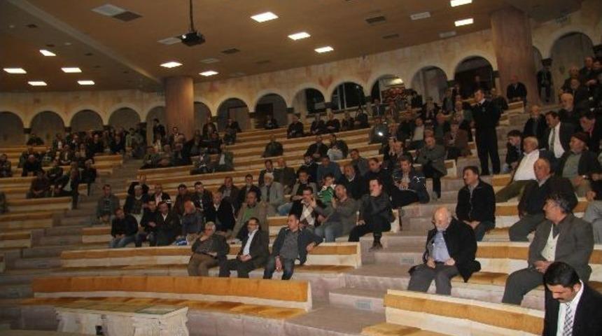 İşyeri Sahiplerine Merkez Kentsel D&ouml;n&uuml;ş&uuml;m Projesi Anlatıldı