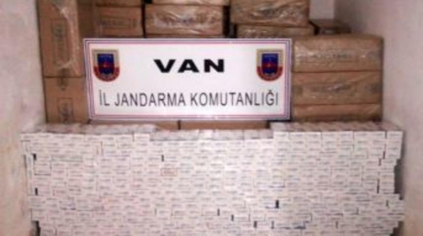 Van'da Yaklaşık 114 Bin Paket Ka&ccedil;ak Sigara Ele Ge&ccedil;irildi