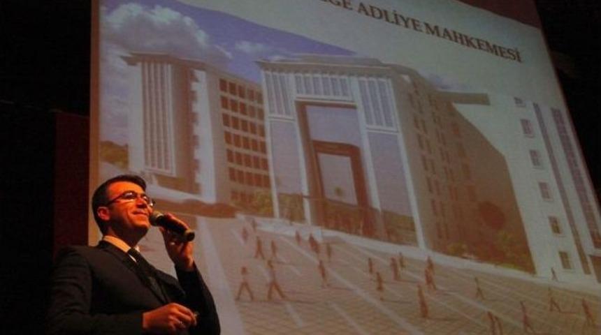 Adana&rsquo;nın Yeni Adliye Sarayını Milletvekili Erdin&ccedil; Tanıttı