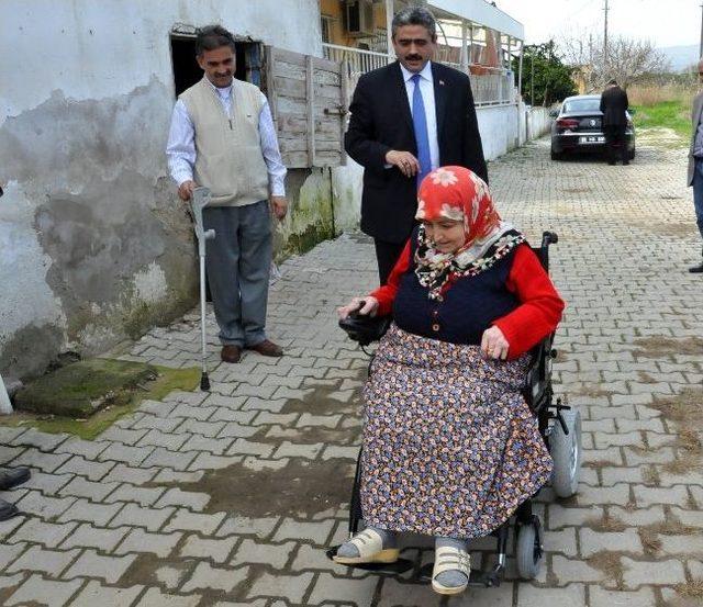 Nazilli Belediyesi’nin Engellilere Desteği Sürüyor