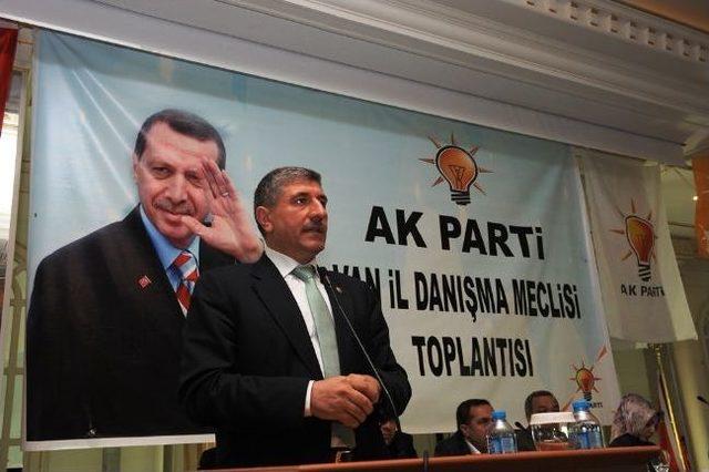 Ak Parti Van İl Danışma Meclisi Toplantısı 2