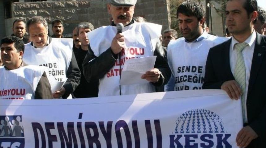 Bts&rsquo;den Demiryollarının &Ouml;zelleştirilmesine Tepki