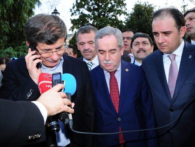 Davutoğlu, Dikilitaş ı Telefonla Arayarak Ge&ccedil;miş Olsun Dileğinde Bulundu 1