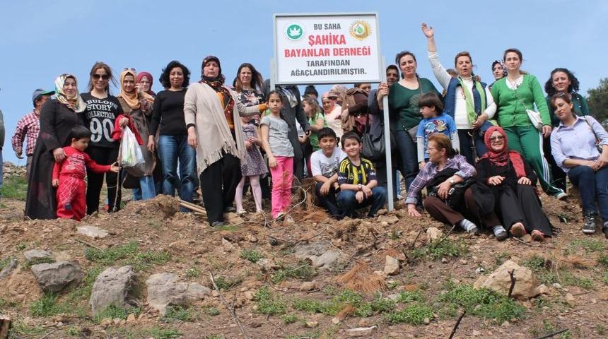 Oyuncu Fatma Belgen, Şahikalı Bayanlarla Fidan Dikti