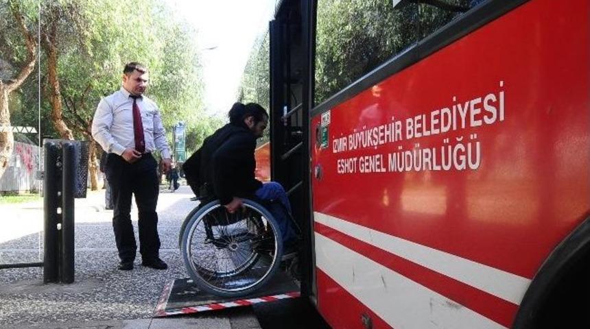 İzmir&rsquo;de Engelli Yolcu Sayısı 7 Yılda Y&uuml;zde 130 Arttı