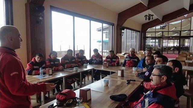 Erciyes Dağı Kış Kampı Eğitim Ve Tatbikatı Yapıldı 1