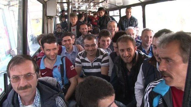 Trabzon Belediyesi'nden Trabzonspor Maçına Ücretsiz Servis