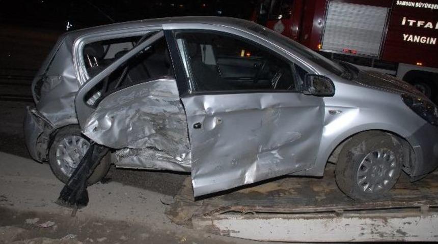 Samsun'da Trafik Kazası: 7 Yaralı