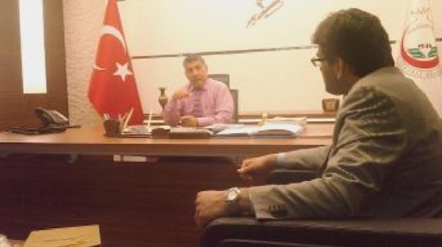 Yeşilay'dan Başkan &Ouml;ztekin'e Ziyaret