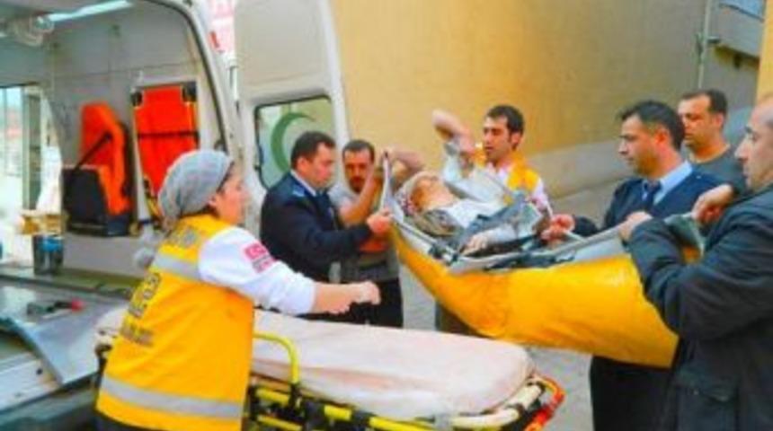 Osmancık'ta asma budarken d&uuml;şt&uuml;