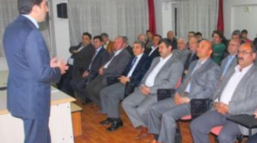 Hitit &Uuml;niversitesi Rekt&ouml;r&uuml; Prof. Dr. Reha Metin Alkan Osmancık'ta