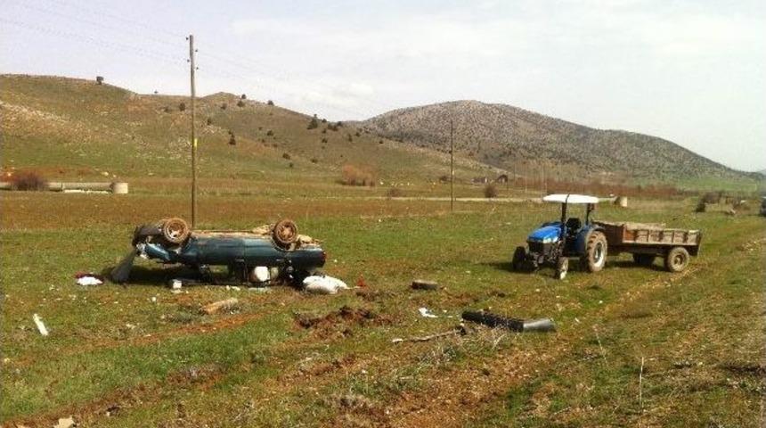 Elbistan'da Trafik Kazası: 2 Yaralı