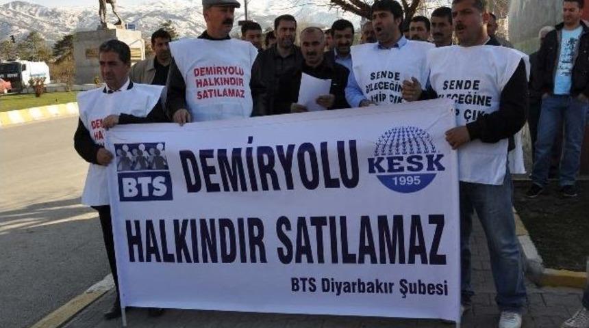 Bts&rsquo;den Demiryollarının &Ouml;zelleştirilmesine Tepki