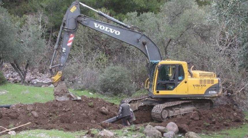 Köydeki Kanalizasyon Sorunu Çözüldü