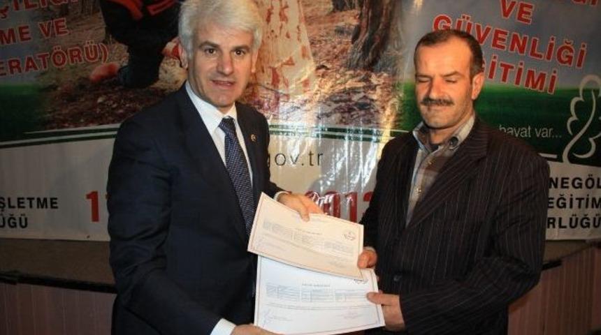 Orman İş&ccedil;ileri Sertifikalandı