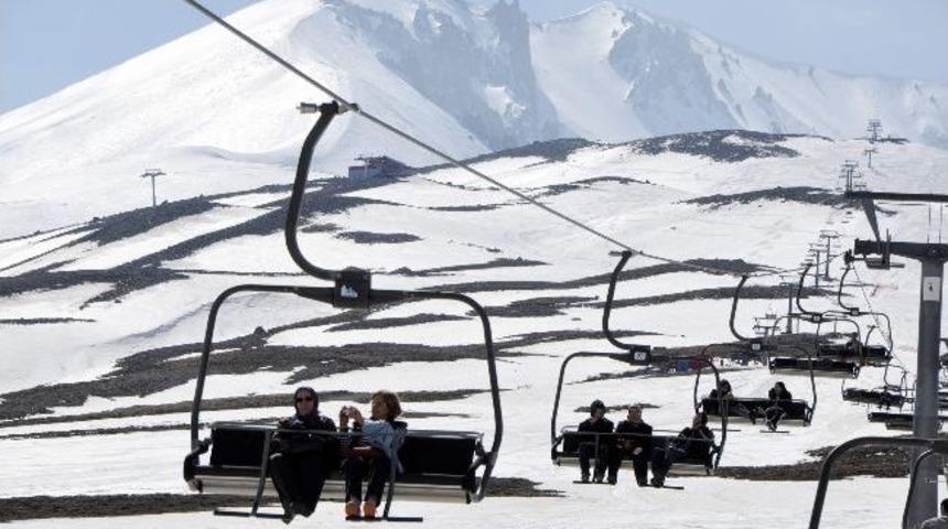 Erciyes&rsquo;e Ziyaret&ccedil;i Akını