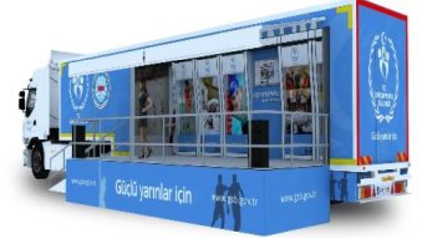 &ldquo;gelin Spor Yapalım Tek Galibi Dostluk Olsun&ldquo; Gezici Spor Tır'ı Trabzon &lsquo;a Geliyor