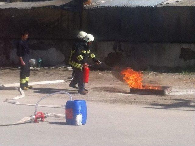 Yangın Tüpü Hediyeli, Yangın Eğitimi